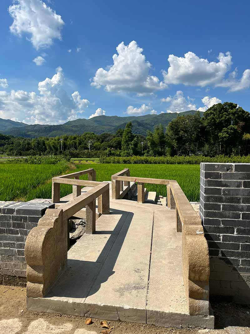 七台河花岗岩仿古石材景区使用案例