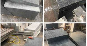 七台河 芝麻黑地铺石材