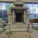 七台河 芝麻灰高档墓碑、土墓，一套也支持定做
