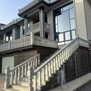 七台河 芝麻白别墅阳台栏杆，楼梯栏杆