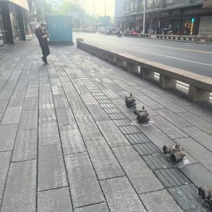 七台河仿古石铺装效果