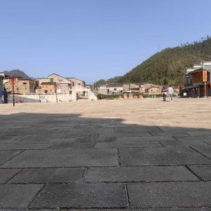 七台河仿古石铺装效果