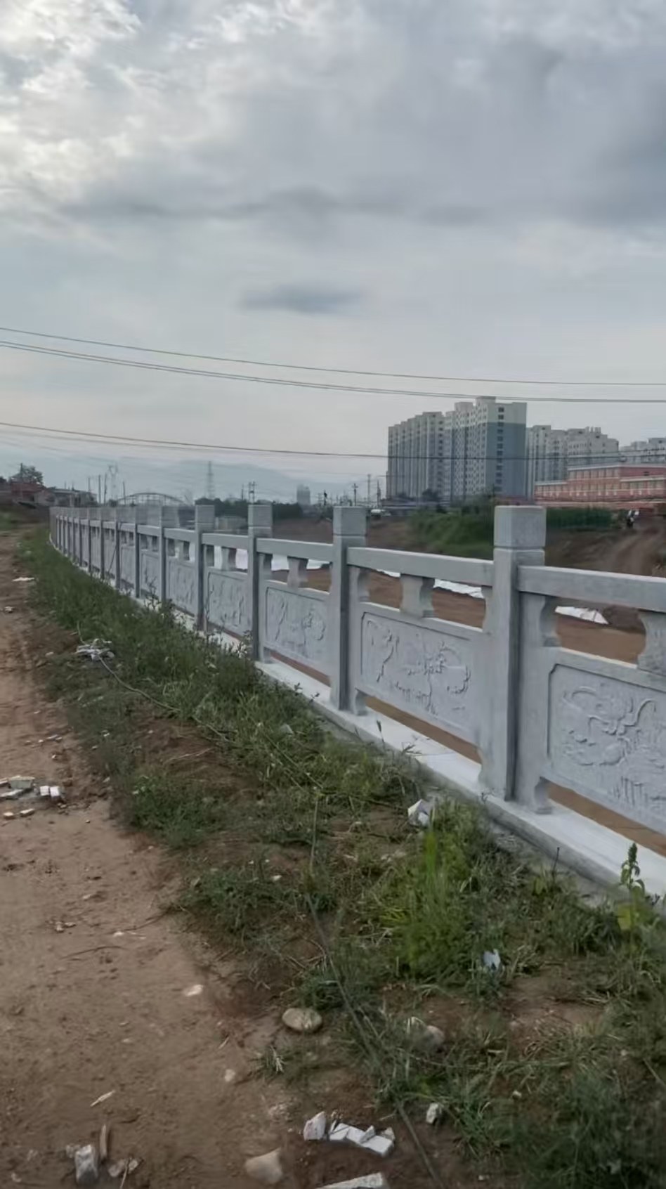 七台河 石材河道栏杆