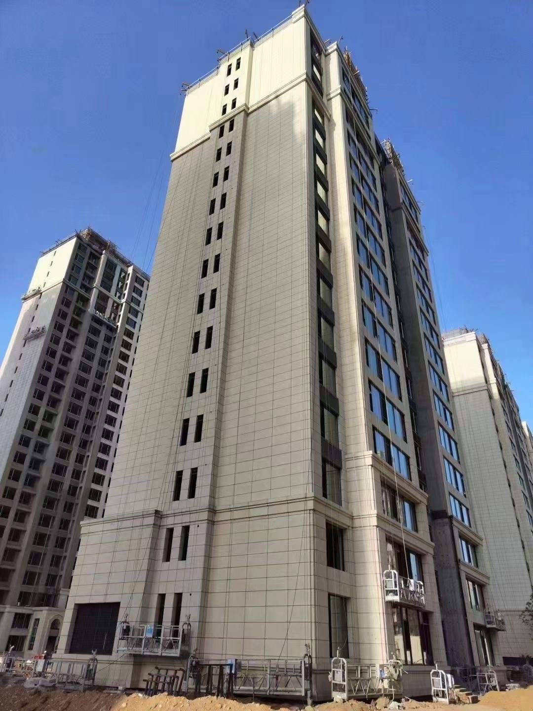 七台河黄金麻高端小区，外墙干挂