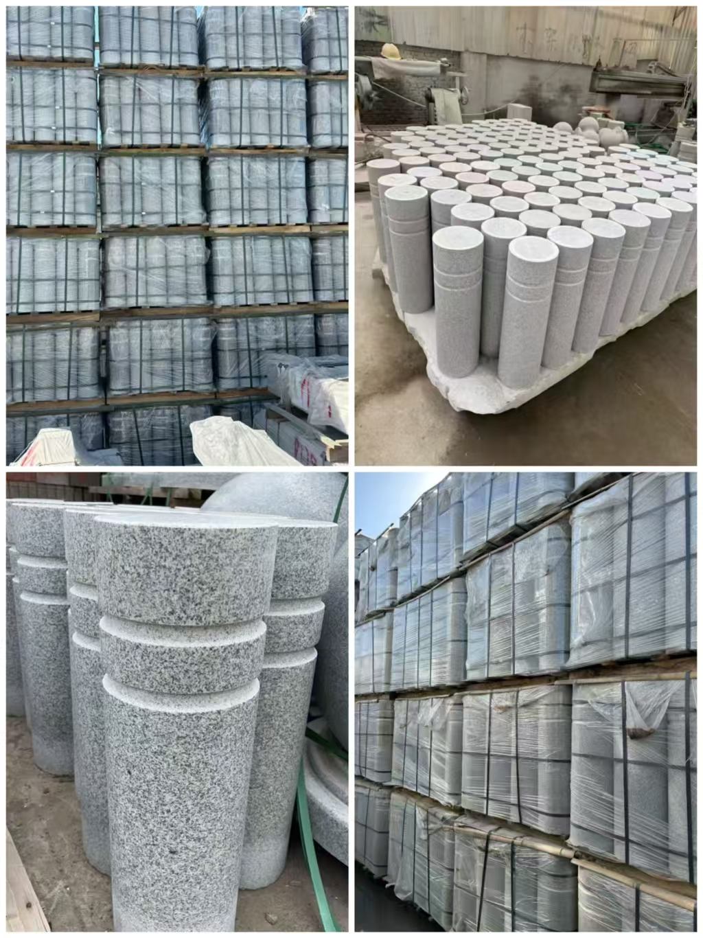 七台河 芝麻白花岗岩挡车柱、隔离柱多少钱