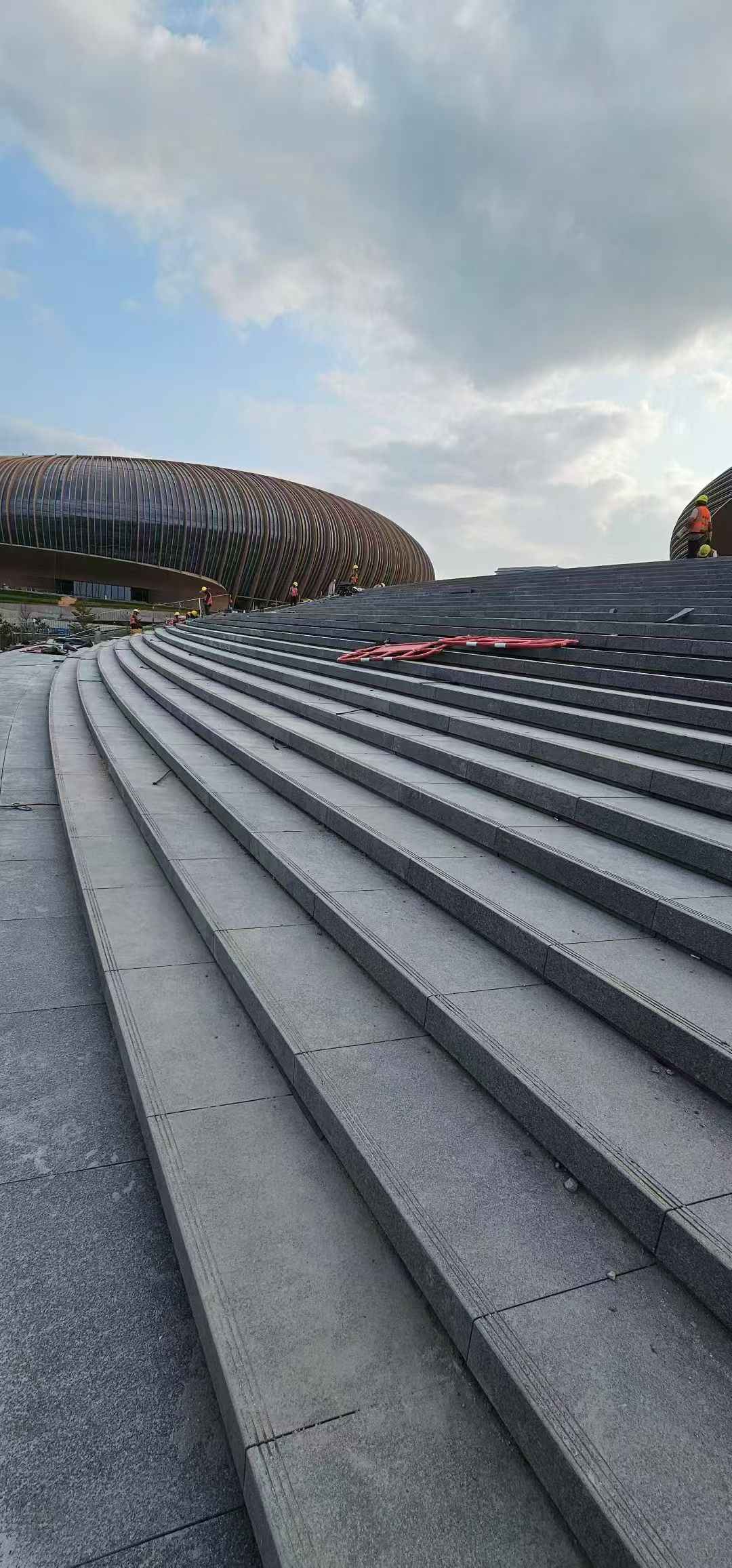 七台河 弧形整石台阶铺装效果图
