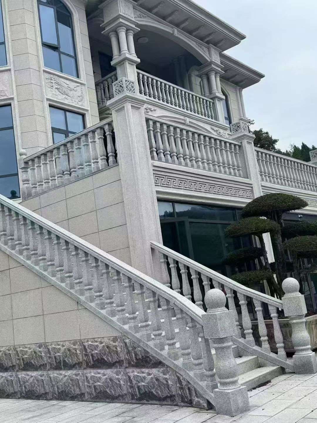 七台河 芝麻白别墅，栏杆