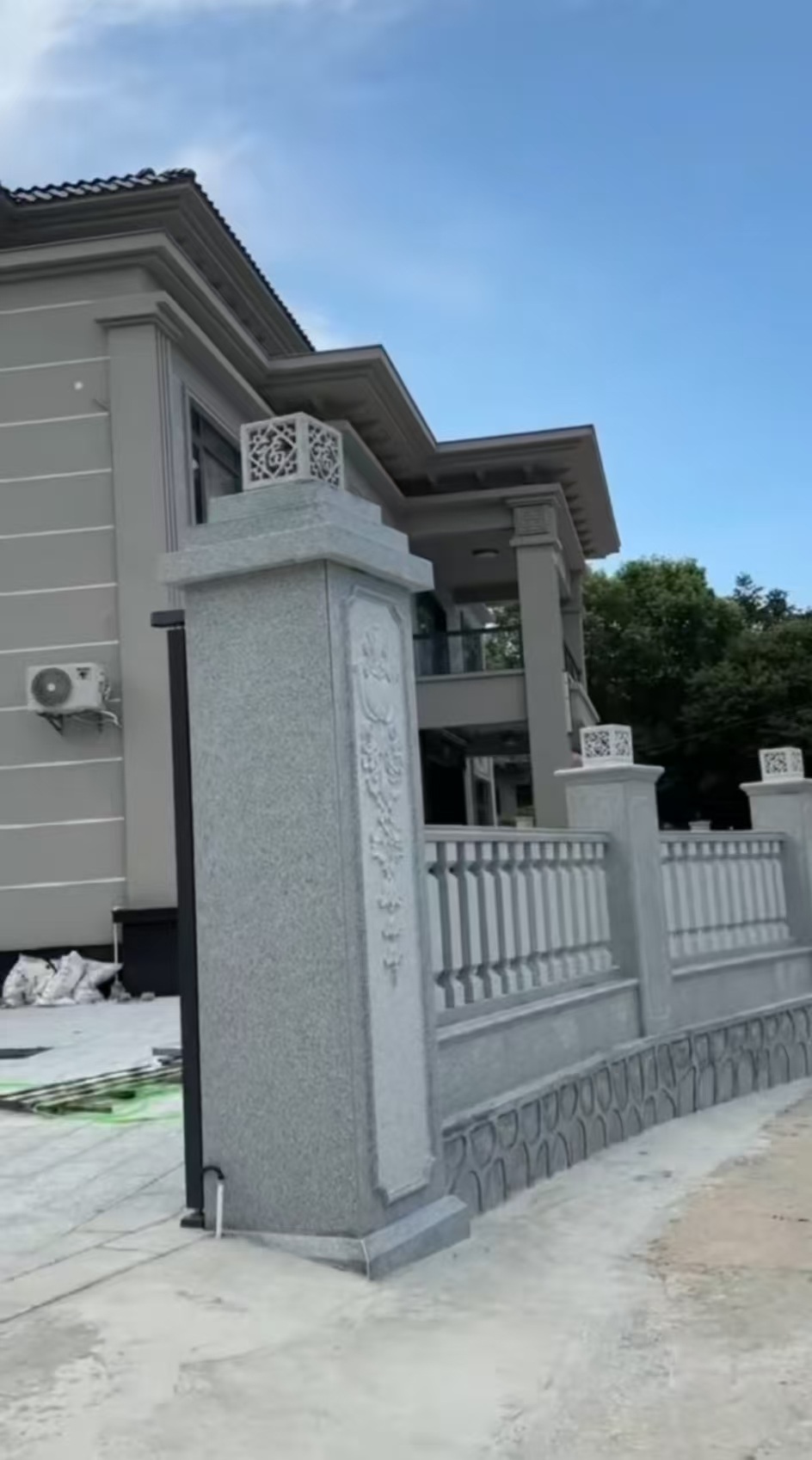七台河 芝麻白别墅围墙栏杆，私人订制