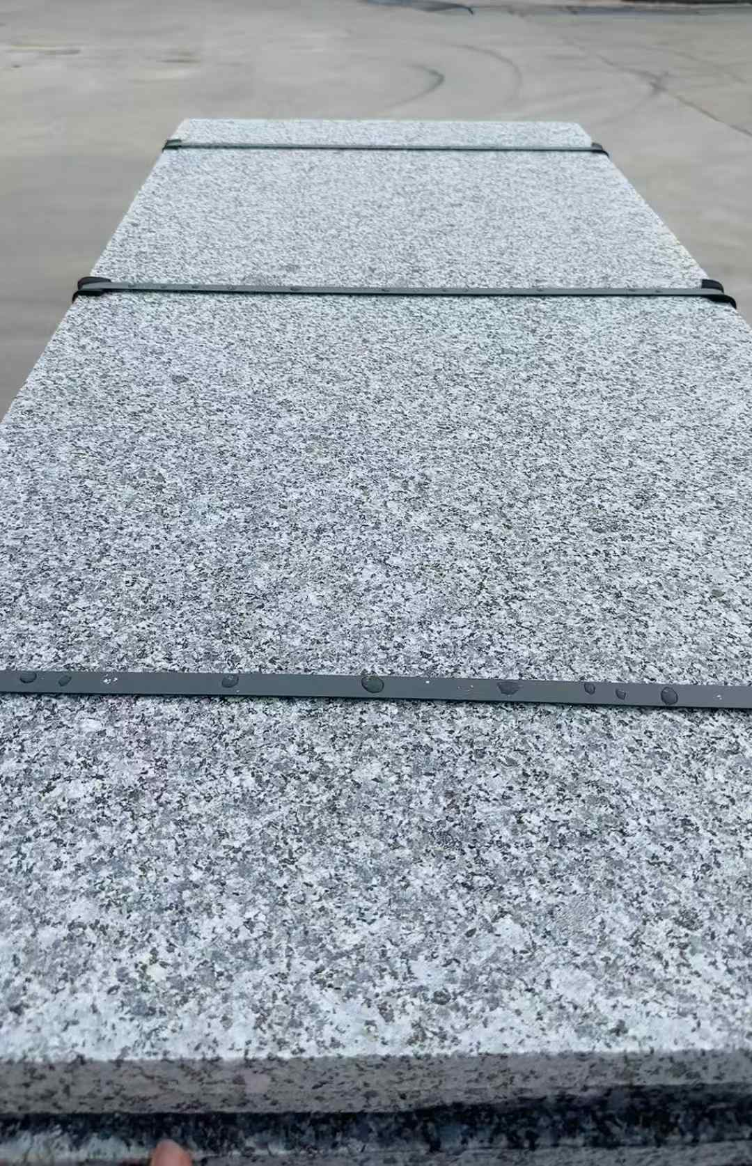 七台河 芝麻黑火烧面毛板，条板，半成品